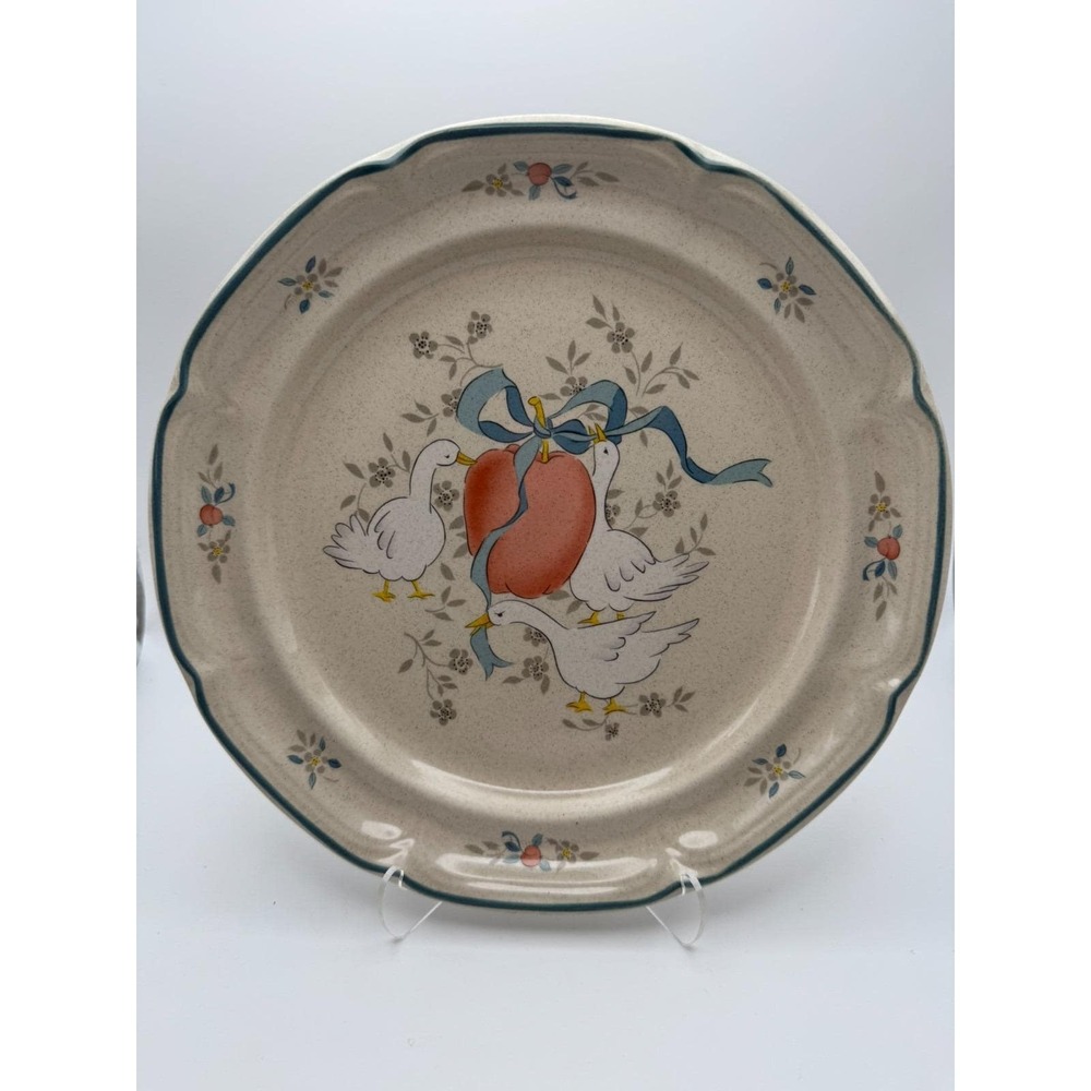 Vintage International China Marmalade Dinner Plate 10 3/4" Geese *8 Available